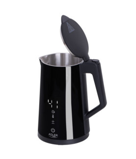 Adler | Kettle | AD 1345b | Electric | 2200 W | 1.7 L | Stainless steel | 360 rotational base | Black