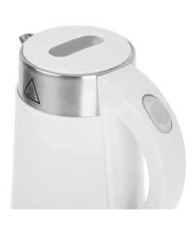 Adler | Kettle | AD 1372 | Electric | 800 W | 0.6 L | Plastic/Stainless steel | 360 rotational base | White