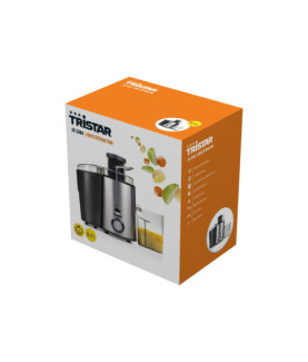 Juicer | Tristar | SC-2284 | Type Centrifugal juicer | Black/Stainless steel | 400 W | Number of speeds 2