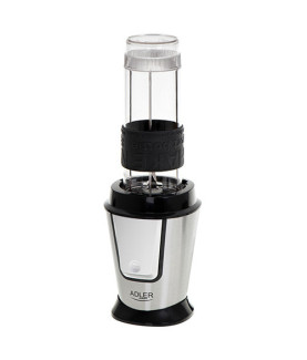 Adler | Blender | AD 4081 | Tabletop | 800 W | Jar material BPA Free Plastic | Jar capacity 0.4 + 0.57 L | Ice crushing | Black