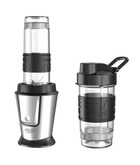 Adler | Blender | AD 4081 | Tabletop | 800 W | Jar material BPA Free Plastic | Jar capacity 0.4 + 0.57 L | Ice crushing | Black