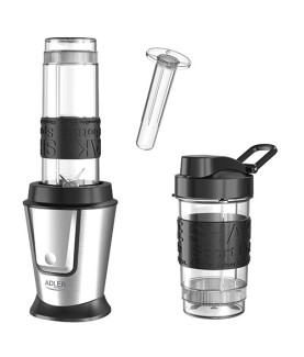 Adler | Blender | AD 4081 | Tabletop | 800 W | Jar material BPA Free Plastic | Jar capacity 0.4 + 0.57 L | Ice crushing | Black