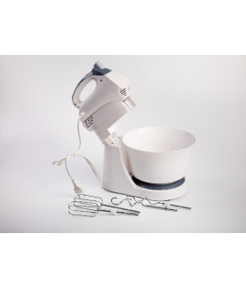 Adler | Mixer | AD 4202 | Mixer with bowl | 300 W | Number of speeds 5 | Turbo mode | White