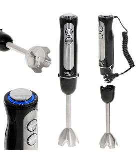 Adler | Hand blender | AD 4625b | Hand Blender | 850 W | Number of speeds 5 | Turbo mode | Black