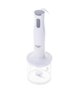 Adler | Hand blender set | AD 4620 | Hand Blender | 800 W | Number of speeds 2 | Chopper | White