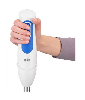 Braun | Hand Blender | MQ 3005 Immersion | Hand Blender | 700 W | Number of speeds 2 | White/Blue