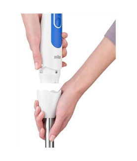 Braun | Hand Blender | MQ 3005 Immersion | Hand Blender | 700 W | Number of speeds 2 | White/Blue