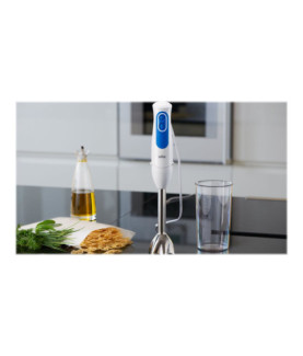 Braun | Hand Blender | MQ 3005 Immersion | Hand Blender | 700 W | Number of speeds 2 | White/Blue