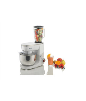 Gorenje | Kitchen Machine | MMC1005W | 1000 W | Number of speeds 6 | Bowl capacity 4.8 L | Blender | Meat mincer | White