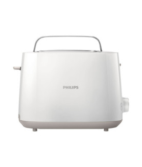 Philips | Toaster | HD2581/00 Daily Collection | Power 760-900 W | Number of slots 2 | Housing material Plastic | White