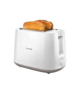 Philips | Toaster | HD2581/00 Daily Collection | Power 760-900 W | Number of slots 2 | Housing material Plastic | White