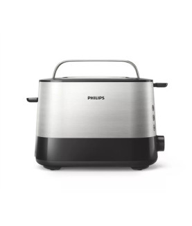 Philips | Toaster | HD2637/90 Viva Collection | Number of slots 2 | Housing material Metal/Plastic | Black