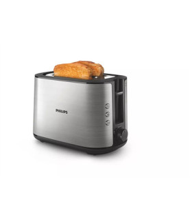 Philips | Toaster | HD2650/90 Viva Collection | Power 950 W | Number of slots 2 | Housing material Metal | Stainless Steel