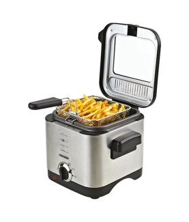 Mesko | Deep Fryer | MS 4910 | Power 900 W | Capacity 1.5 L | Silver