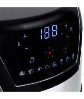 Princess | Digital Airfryer XXL | 182026 | Power 1500 W | Capacity 4.5 L | Black/Stainless Steel