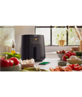 Philips | Airfryer Connected | HD9255/60 | Power 1400 W | Capacity 4.1 L | Rapid Air technology | Grey