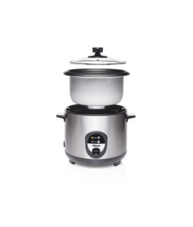 Tristar | RK-6127 | Rice cooker | 500 W | Black/Stainless steel