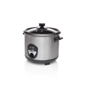 Tristar | RK-6127 | Rice cooker | 500 W | Black/Stainless steel