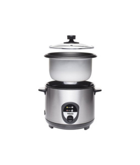 Tristar | RK-6127 | Rice cooker | 500 W | Black/Stainless steel