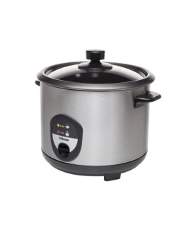 Tristar | RK-6127 | Rice cooker | 500 W | Black/Stainless steel