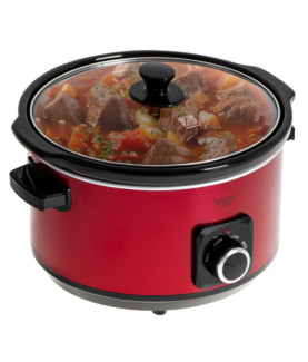 Adler | Slow cooker | AD 6413r | 290 W | 5.8 L | Number of programs 3 | Red