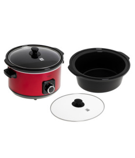 Adler | Slow cooker | AD 6413r | 290 W | 5.8 L | Number of programs 3 | Red