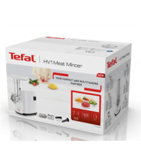 TEFAL | Meat Mincer | NE114130 | White | Number of speeds 1 | Throughput (kg/min) 1.9