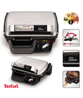 TEFAL | SuperGrill Timer Multipurpose grill | GC451B12 | Contact | 2000 W | Stainless steel