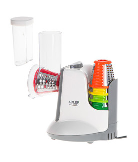 Adler | Vegetable Slicer | AD 4815 | White/Grey | 150 W