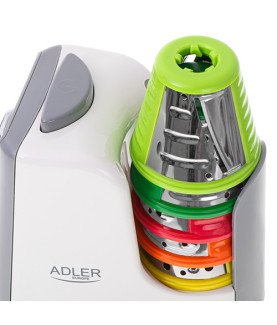 Adler | Vegetable Slicer | AD 4815 | White/Grey | 150 W