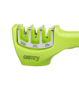 Camry | Knife sharpener | CR 6709 | Manual | Green | 3