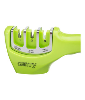 Camry | Knife sharpener | CR 6709 | Manual | Green | 3