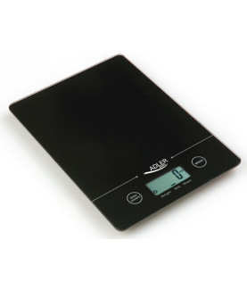 Adler | Kitchen scales | Adler AD 3138 | Maximum weight (capacity) 5 kg | Graduation 1 g | Display type LCD | Black