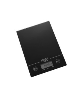 Adler | Kitchen scales | Adler AD 3138 | Maximum weight (capacity) 5 kg | Graduation 1 g | Display type LCD | Black