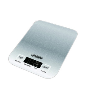 Mesko | Kitchen scale | MS 3169 white | Maximum weight (capacity) 5 kg | Graduation 1 g | Inox/White