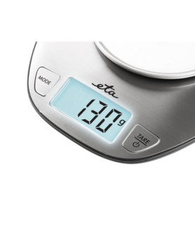 ETA | Kitchen scale | ETA677890000 Dori | Maximum weight (capacity) 5 kg | Graduation 1 g | Display type LCD | Stainless steel