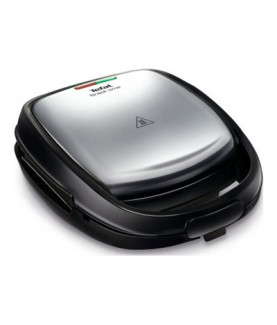 TEFAL | Sandwich Maker | SW341D12 Snack Time | 700 W | Number of plates 2 | Stainless Steel/Black