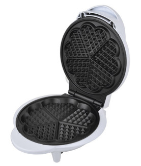 Camry | Waffle maker | CR 3022 | 1000 W | Number of pastry 5 | Heart shaped | White