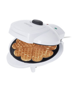 Camry | Waffle maker | CR 3022 | 1000 W | Number of pastry 5 | Heart shaped | White