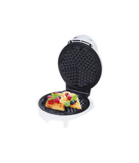 Camry | Waffle maker | CR 3022 | 1000 W | Number of pastry 5 | Heart shaped | White