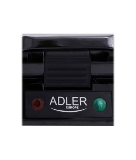 Adler | Waffle maker | AD 3036 | 1500 W | Number of pastry 4 | Belgium | Black