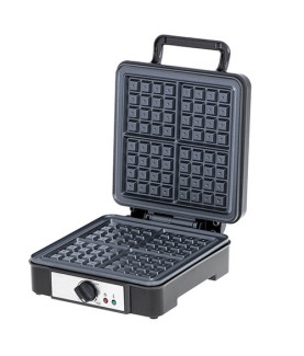 Adler | Waffle Maker | AD 3049 | 1200 W | Number of pastry 4 | Belgium | Black