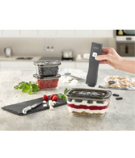 Caso | Vacu OneTouch Vacuum sealer Eco-Set | Black