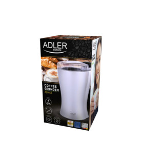 Coffee Grinder | Adler | AD 443 | 150 W | Coffee beans capacity 70 g | Number of cups 8 pc(s) | Stainless steel