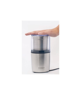 Caso | Electric coffee grinder | 1830 | 200 W W | Lid safety switch | Number of cups 8 pc(s) | Stainless steel