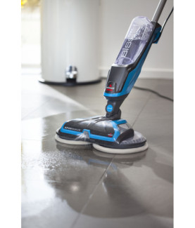 Mop | SpinWave | Corded operating | Washing function | Power 105 W | Blue/Titanium