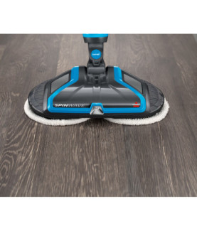 Mop | SpinWave | Corded operating | Washing function | Power 105 W | Blue/Titanium