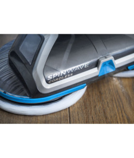 Mop | SpinWave | Cordless operating | Washing function | Operating time (max) 20 min | Lithium Ion | 18 V | Blue/Titanium