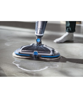 Mop | SpinWave | Cordless operating | Washing function | Operating time (max) 20 min | Lithium Ion | 18 V | Blue/Titanium