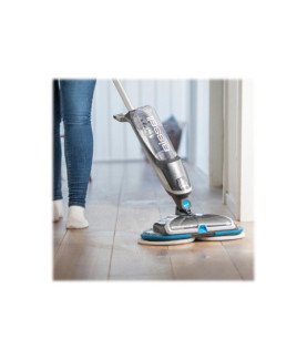 Mop | SpinWave | Cordless operating | Washing function | Operating time (max) 20 min | Lithium Ion | 18 V | Blue/Titanium